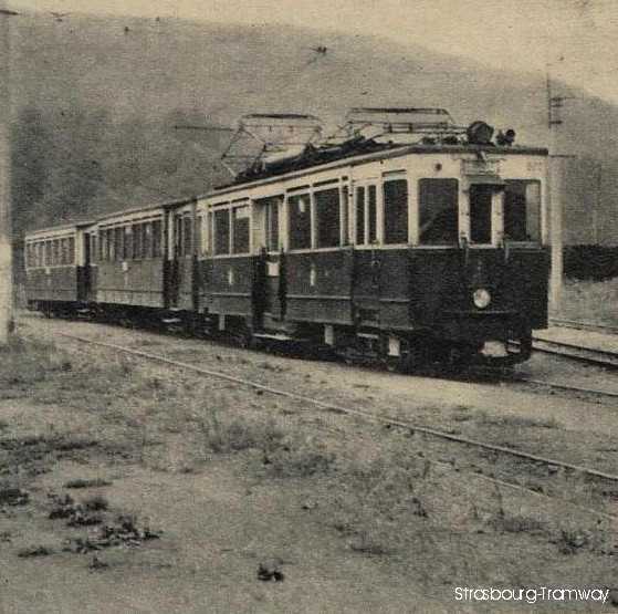 Automotrice n°502 fabriquée par De Dietrich, vue à Ottrott.